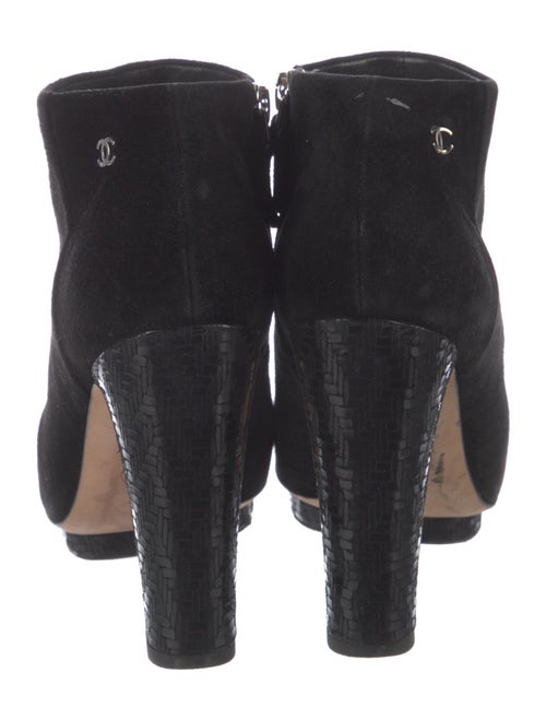 Chanel 2014 Interlocking CC Logo Boots