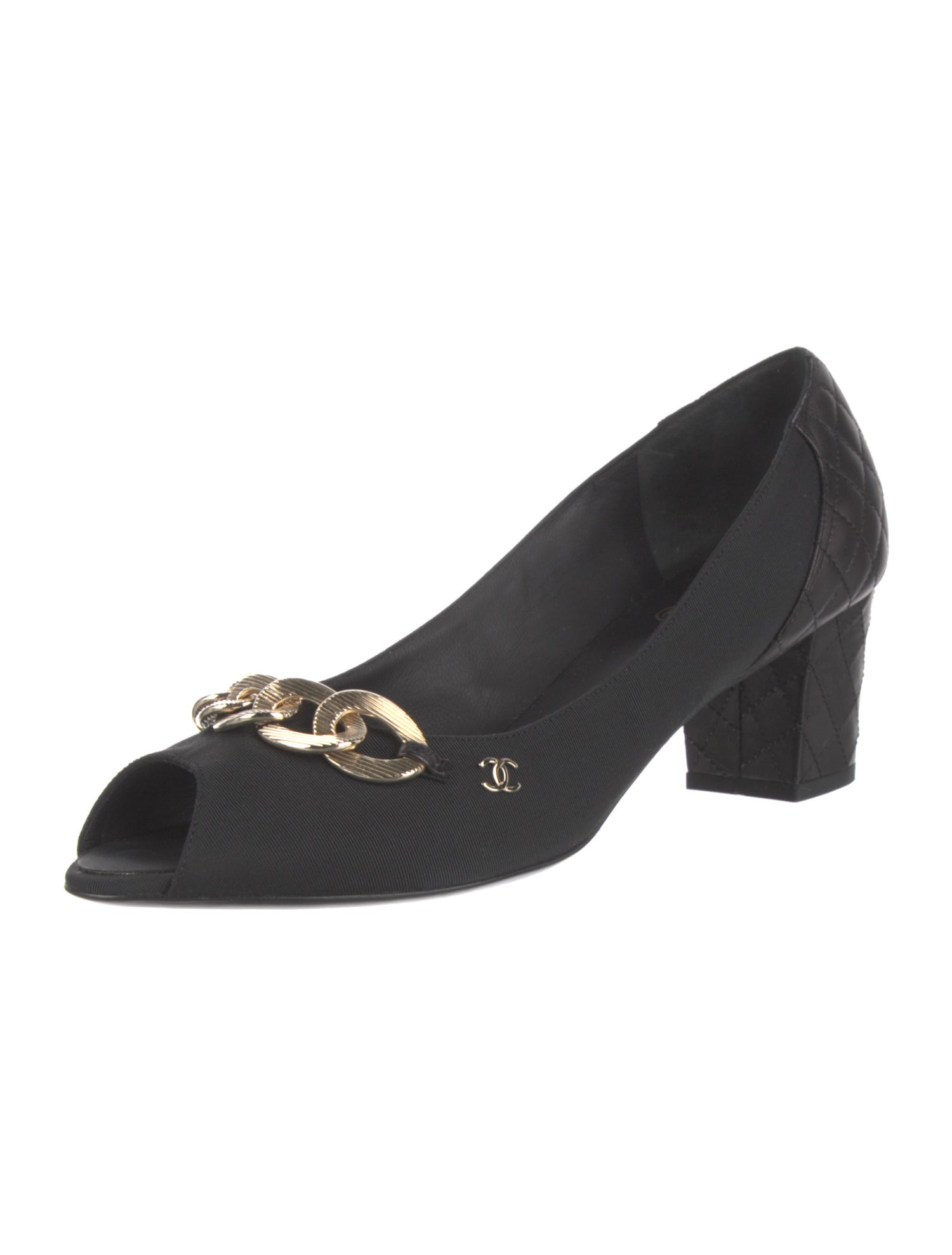 Chanel 2009 Interlocking CC Logo Pumps