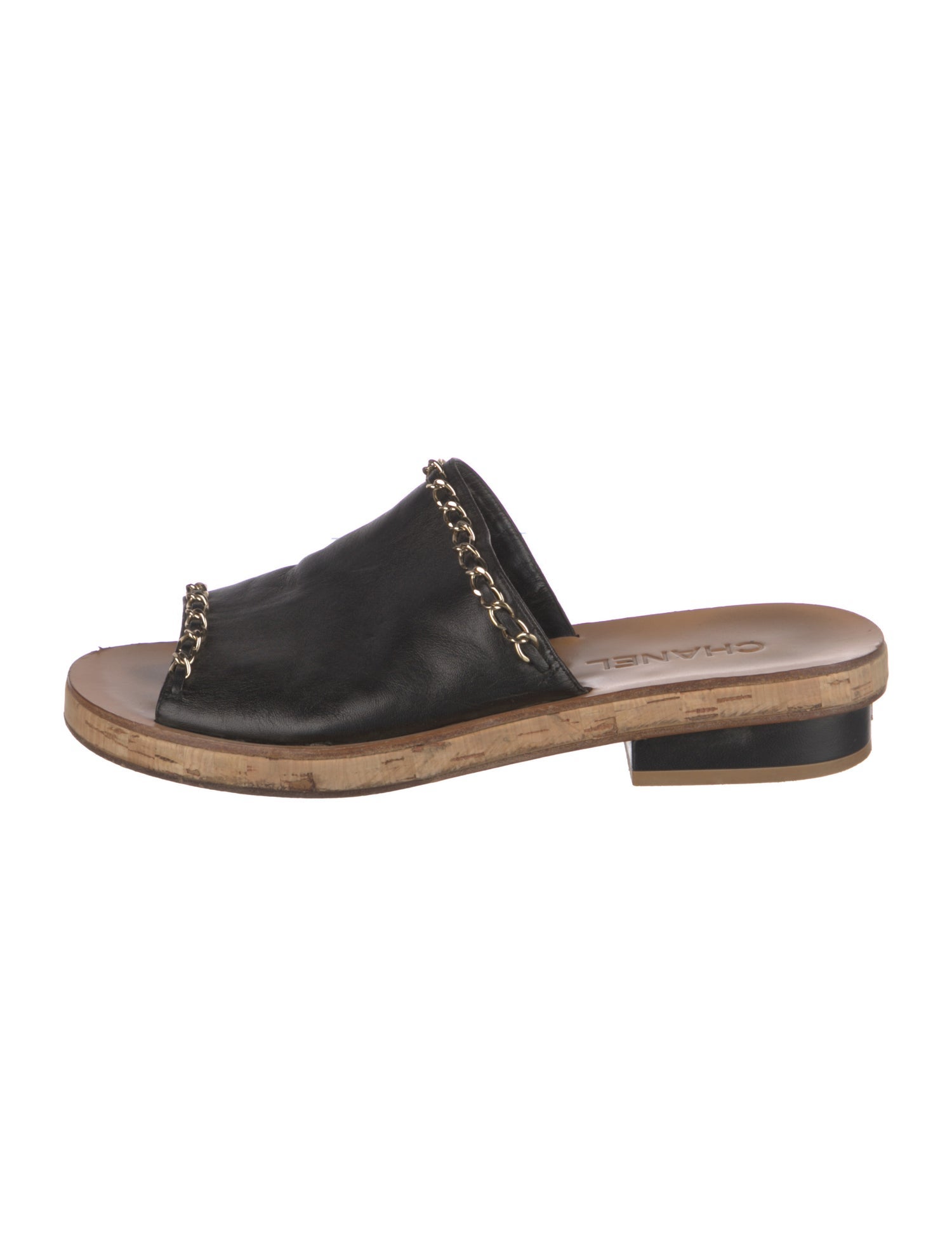 Chanel 2017 Interlocking CC Logo Slides