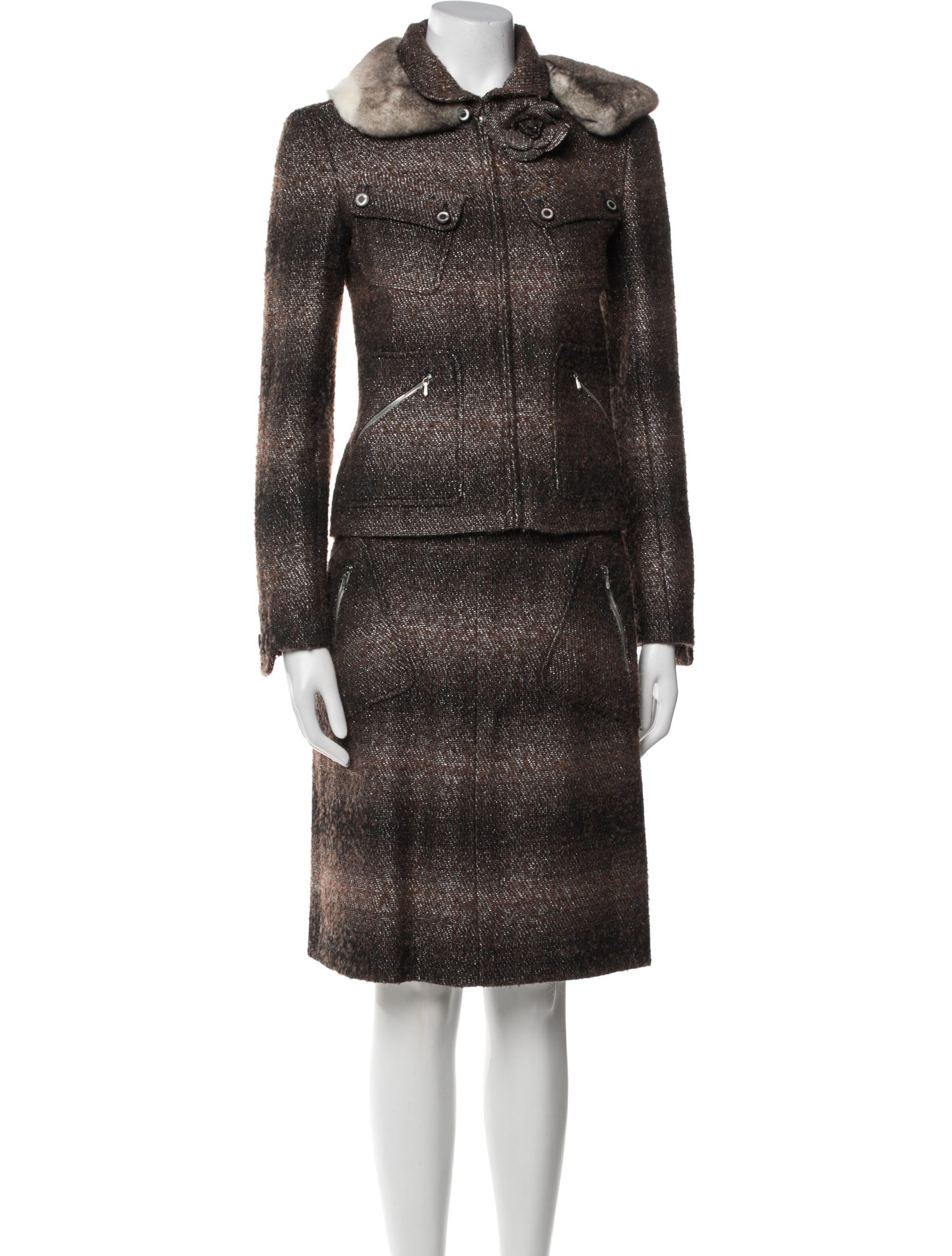 Chanel Vintage 2003 Skirt Suit