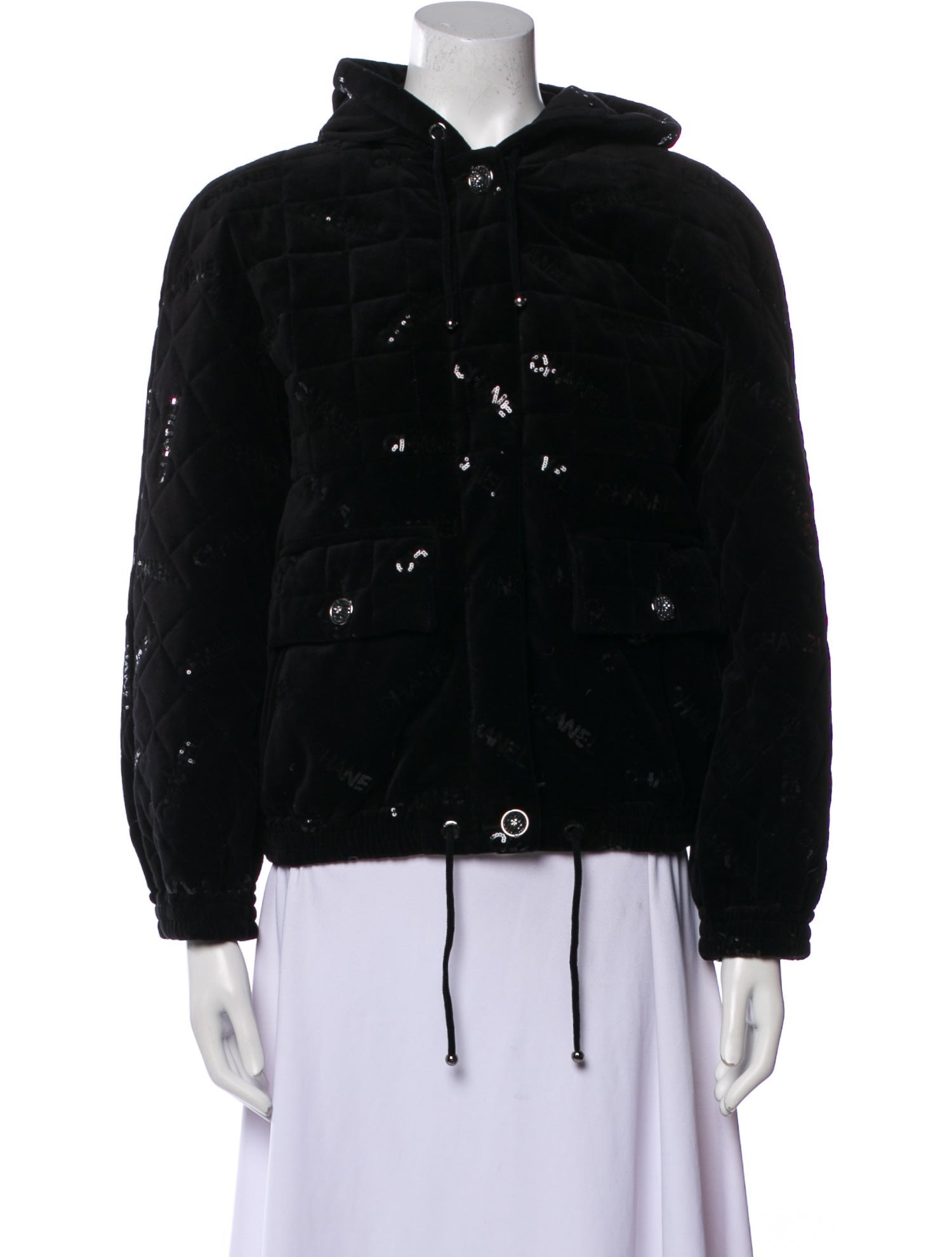 Chanel 2022 Velvet Down Jacket