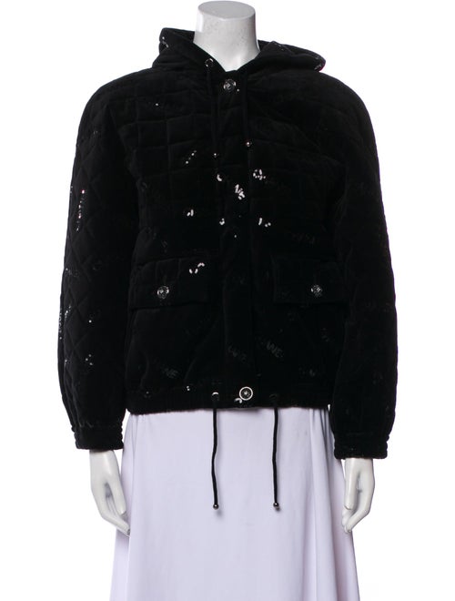 Chanel 2022 Velvet Down Jacket