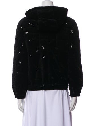 Chanel 2022 Velvet Down Jacket