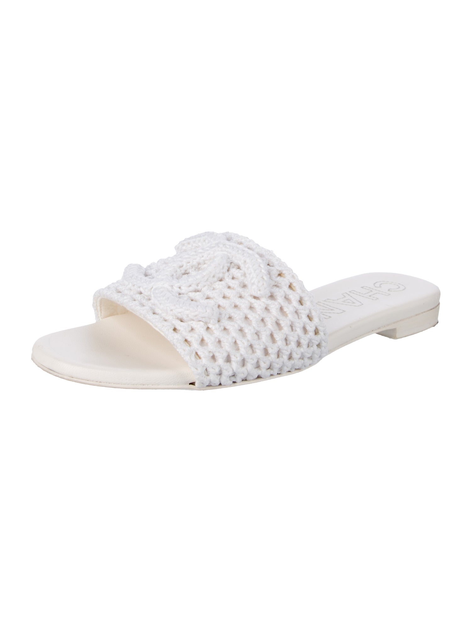 Chanel 2024 Interlocking CC Logo Slides