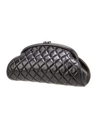 Chanel Timeless Quilted Clutch