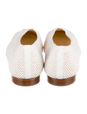 Chanel 2018 Interlocking CC Logo Ballet Flats