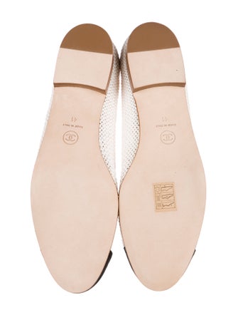 Chanel 2018 Interlocking CC Logo Ballet Flats