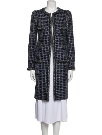 Chanel 2018 Tweed Pattern Coat