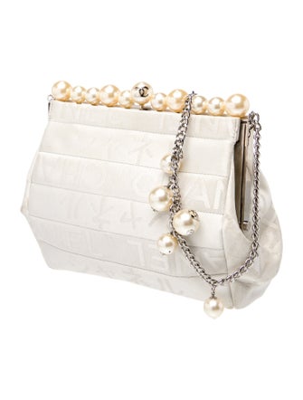 Chanel Ginza Pearl Shoulder Bag