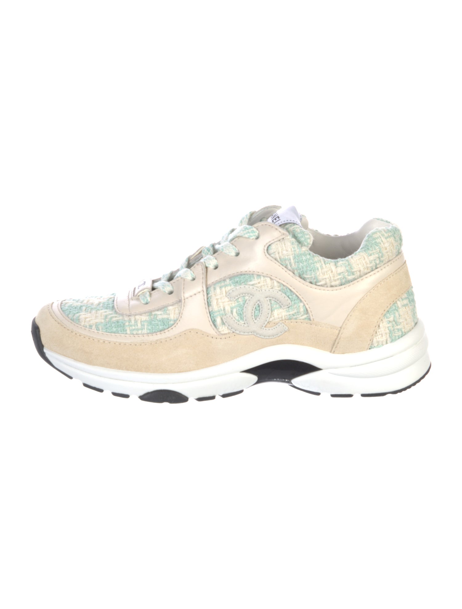 Chanel 2023 Interlocking CC Logo Sneakers