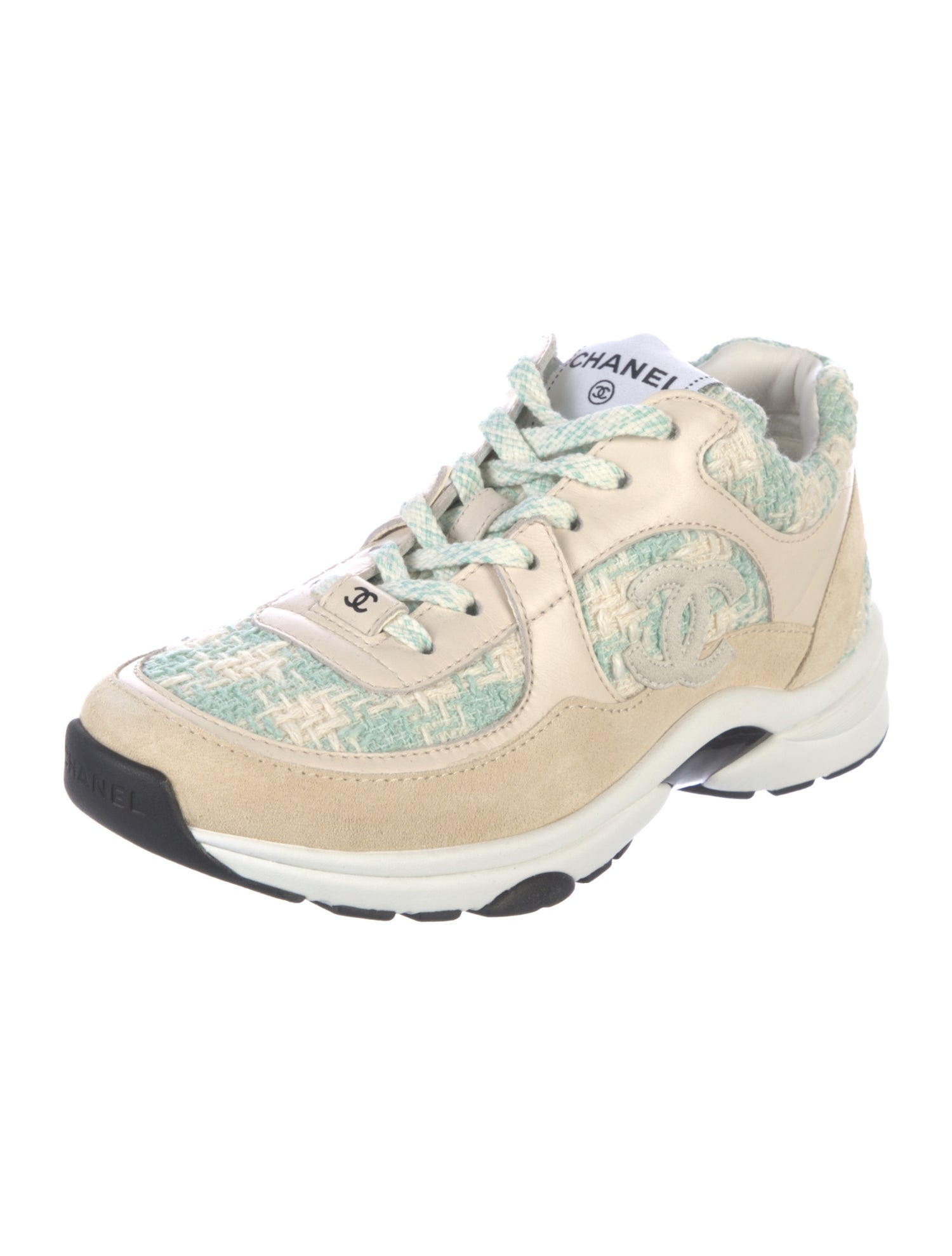 Chanel 2023 Interlocking CC Logo Sneakers