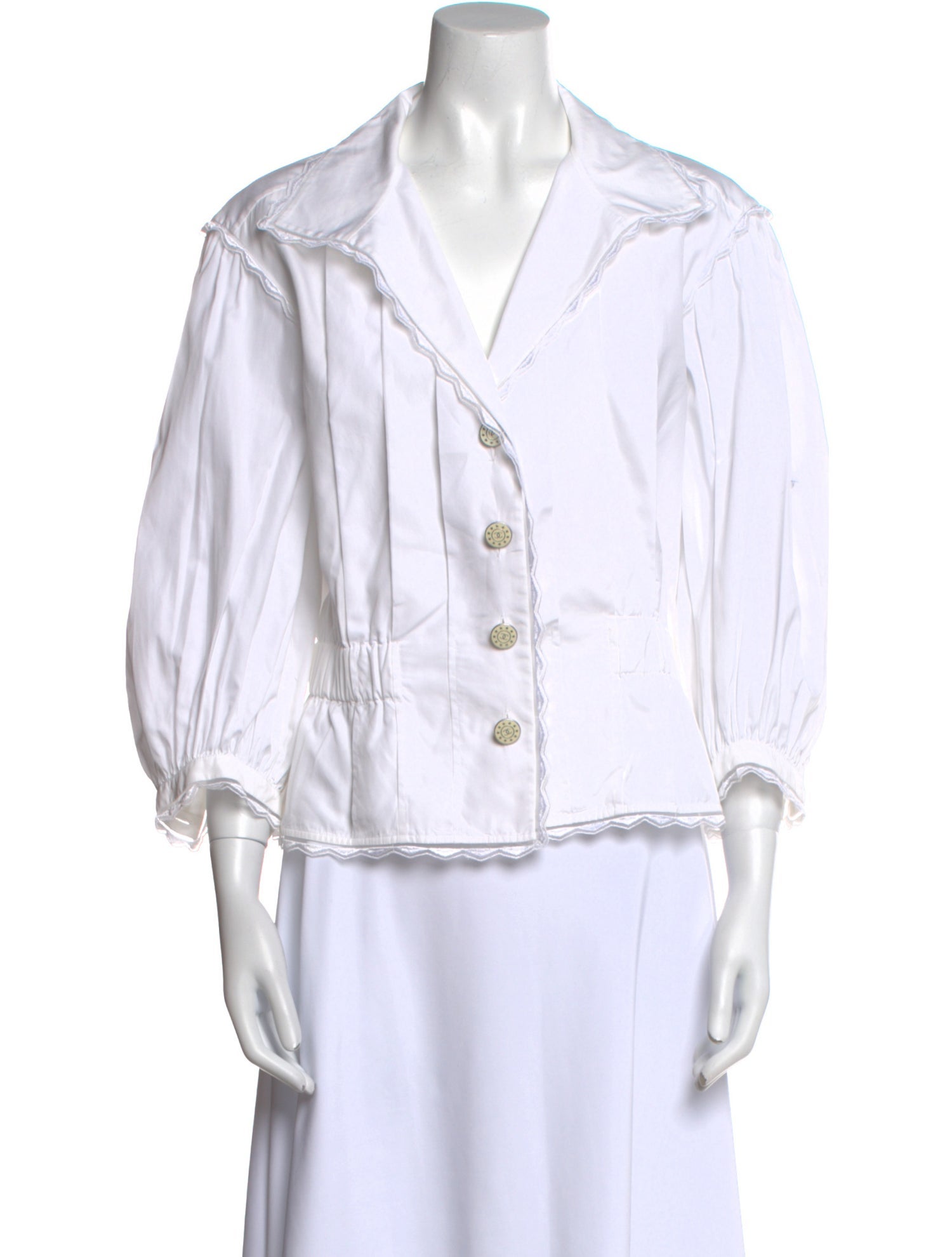 Chanel Vintage 2013 Button-Up Top