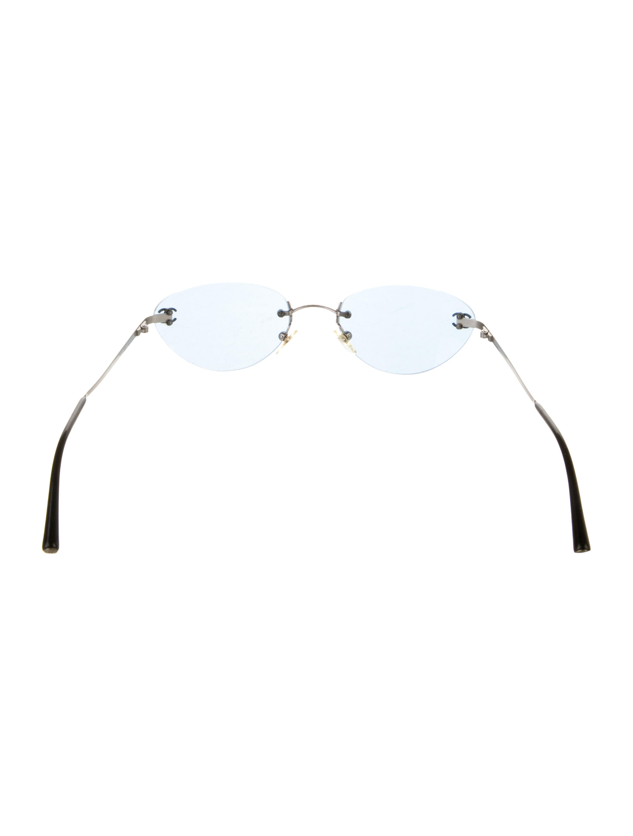 Chanel Vintage Interlocking CC Logo Sunglasses