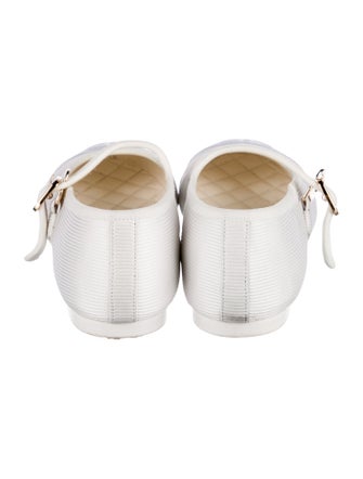 Chanel 2024 Interlocking CC Logo Mary Jane Flats