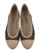 Chanel 2025 Interlocking CC Logo Flats