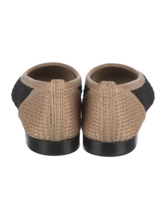 Chanel 2025 Interlocking CC Logo Flats
