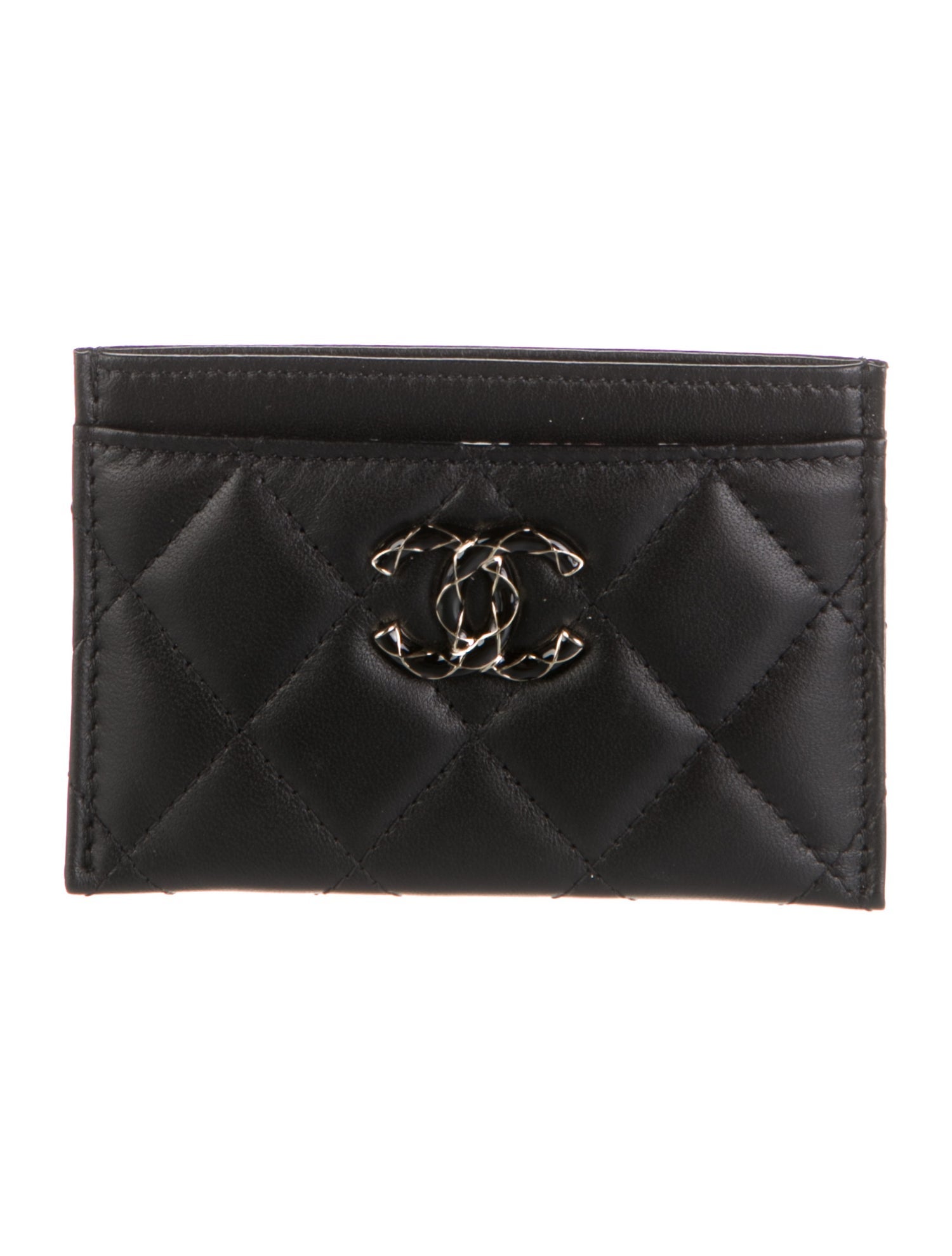 Chanel 2023 Interlocking CC Logo Card Holder w/ Tags