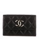 Chanel 2023 Interlocking CC Logo Trifold Wallet