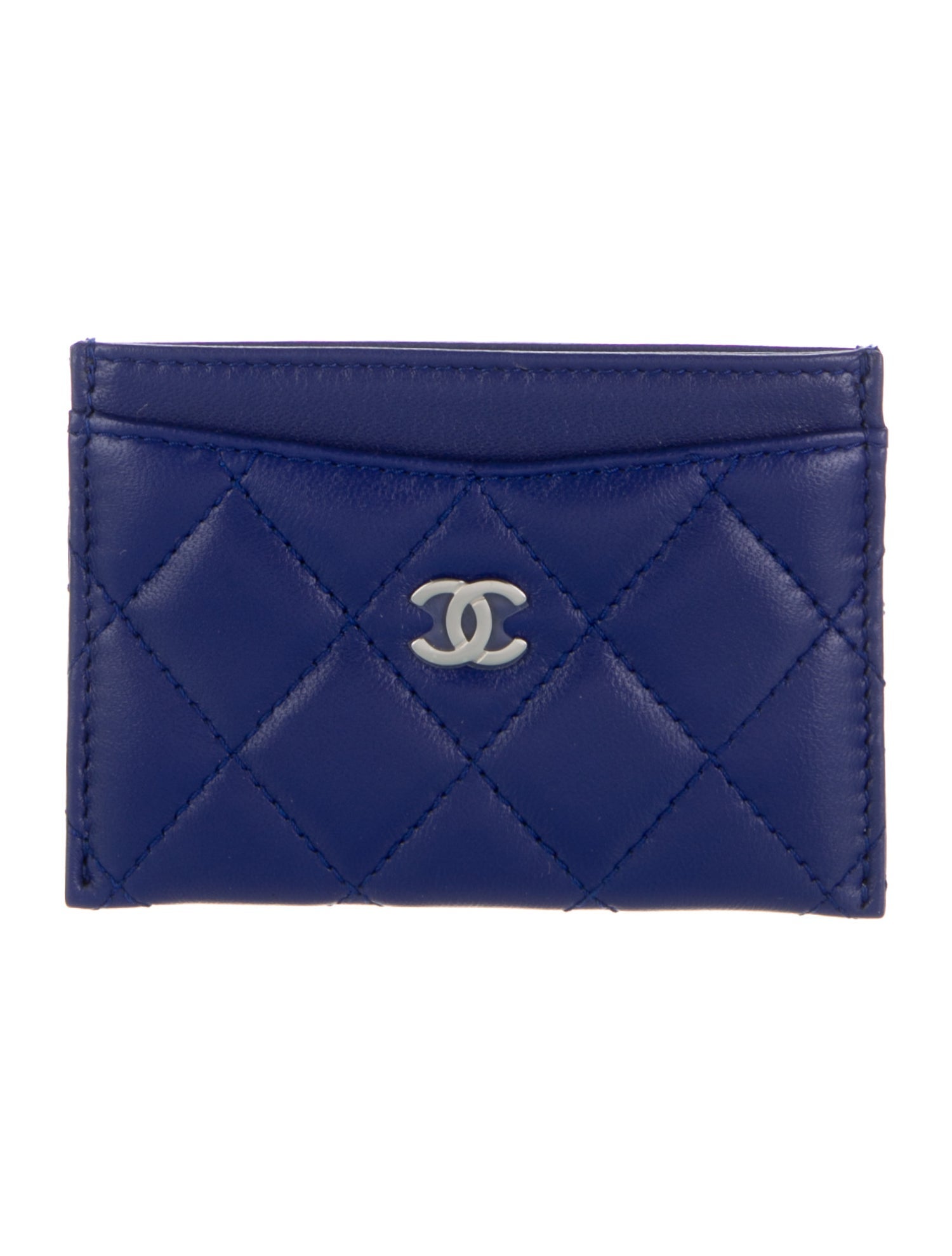Chanel 2023 Quilted Pattern Card Holder