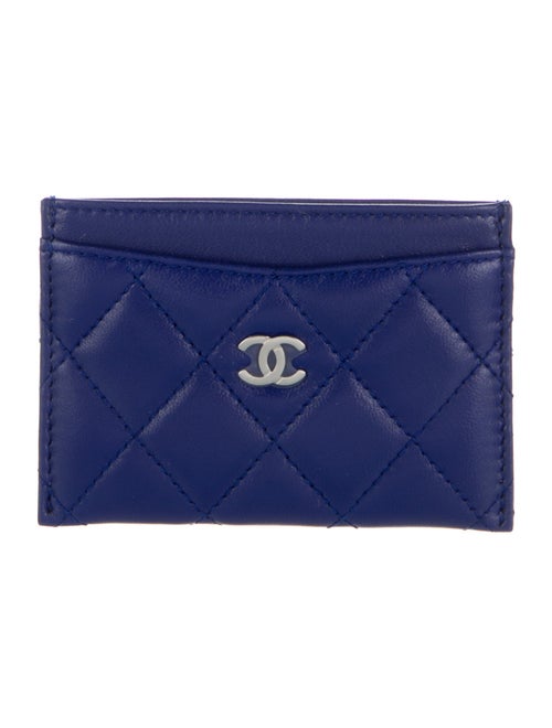 Chanel 2023 Quilted Pattern Card Holder