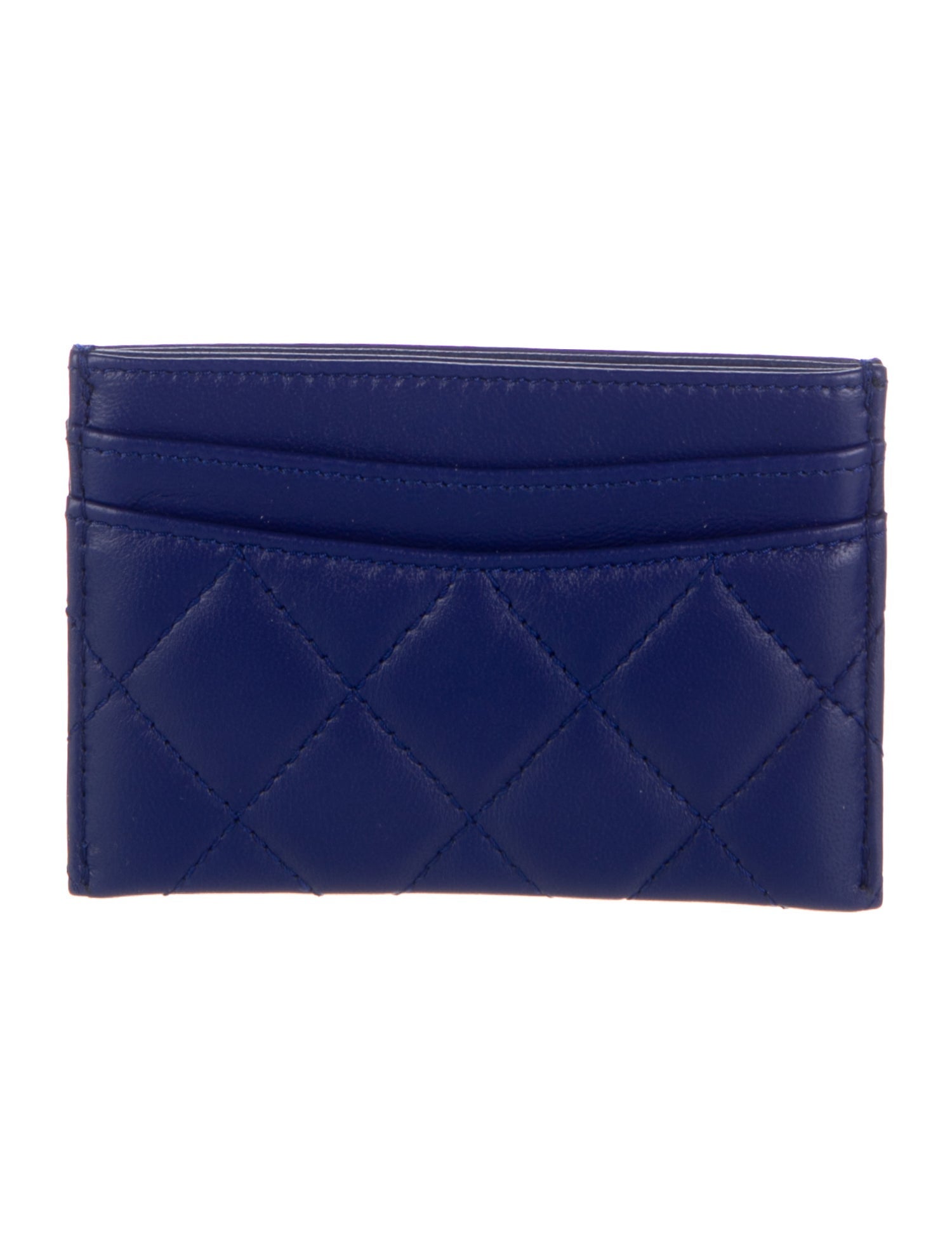 Chanel 2023 Quilted Pattern Card Holder