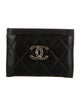 Chanel Card Holder Interlocking CC Logo Card Holder