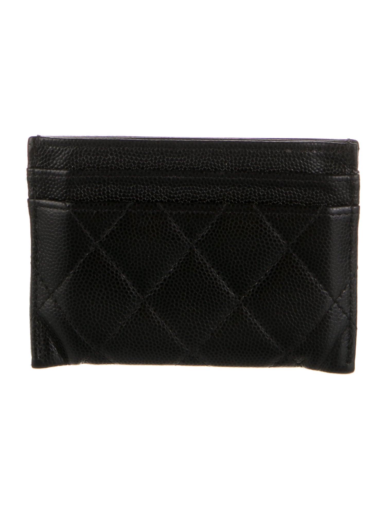 Chanel Card Holder Interlocking CC Logo Card Holder