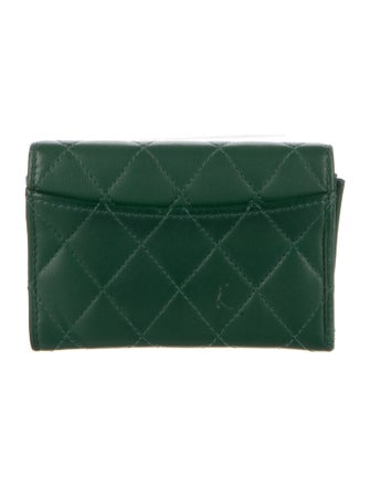 Chanel 2019 Card Holder Flap Trifold Wallet