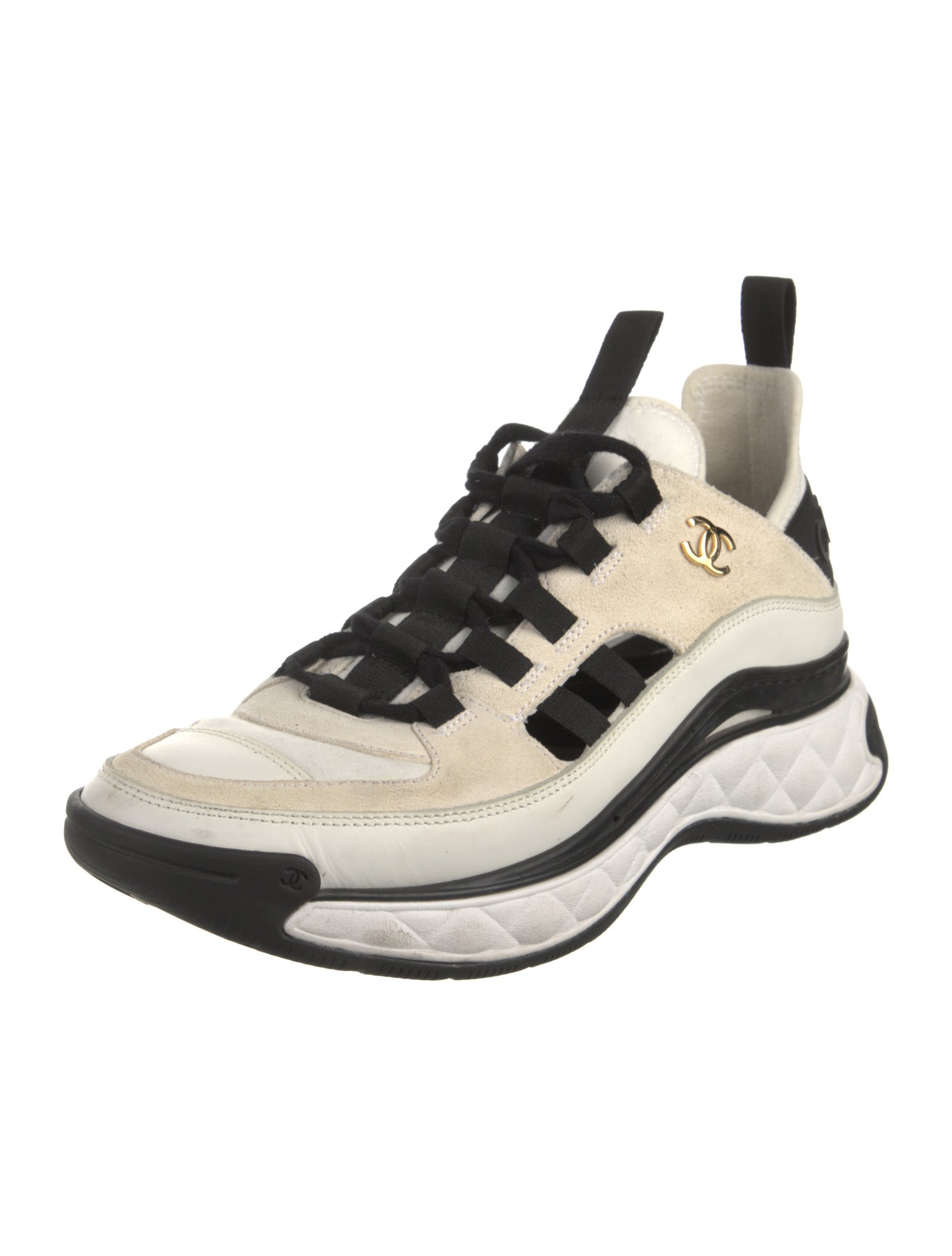 Chanel 2020 Interlocking CC Logo Sneakers