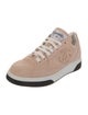 Chanel Interlocking CC Logo Suede Sneakers