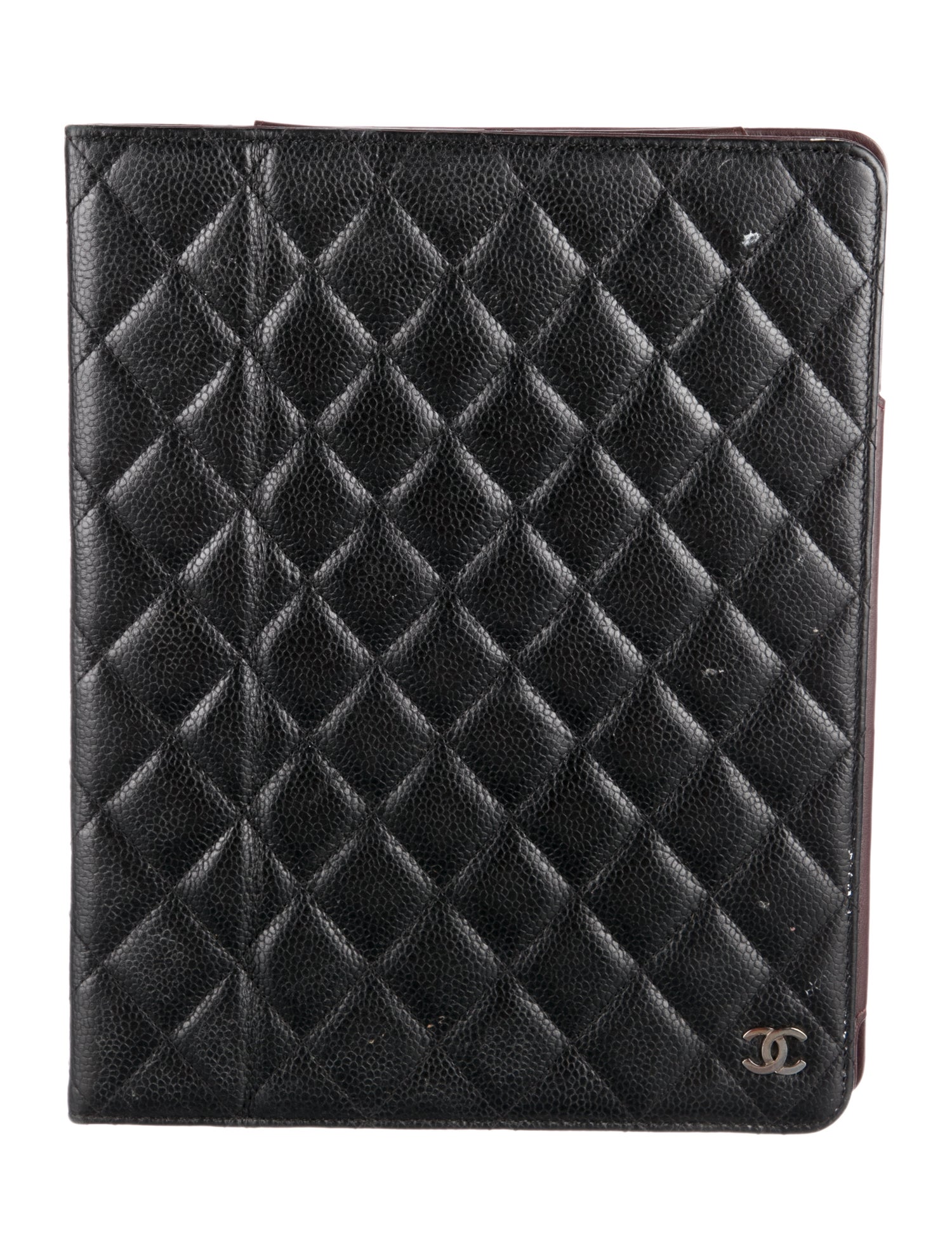 Chanel Caviar iPad Case