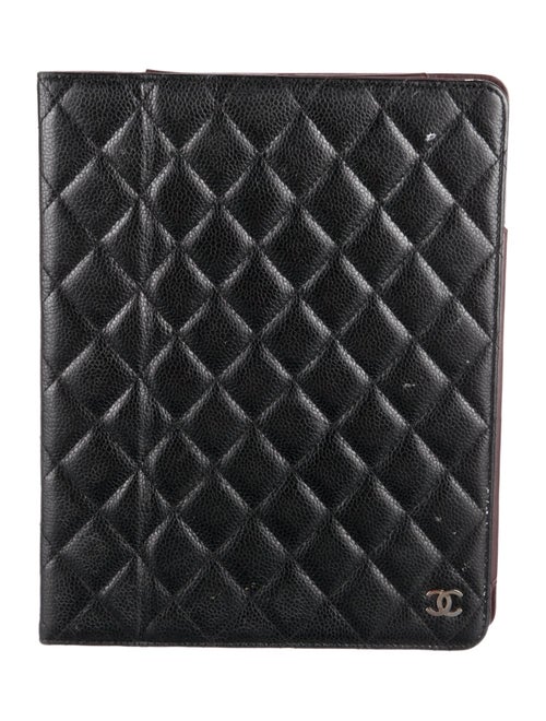 Chanel Caviar iPad Case