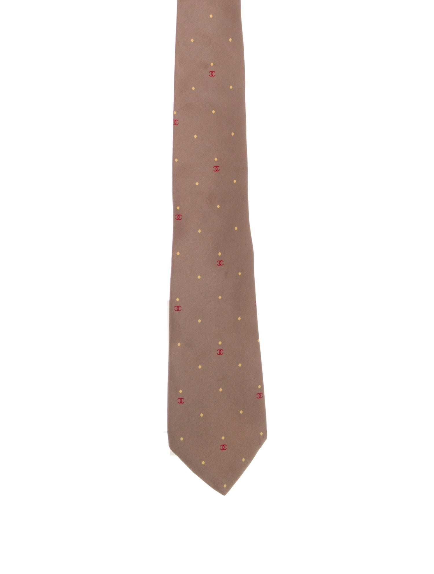 Chanel CC Silk Tie