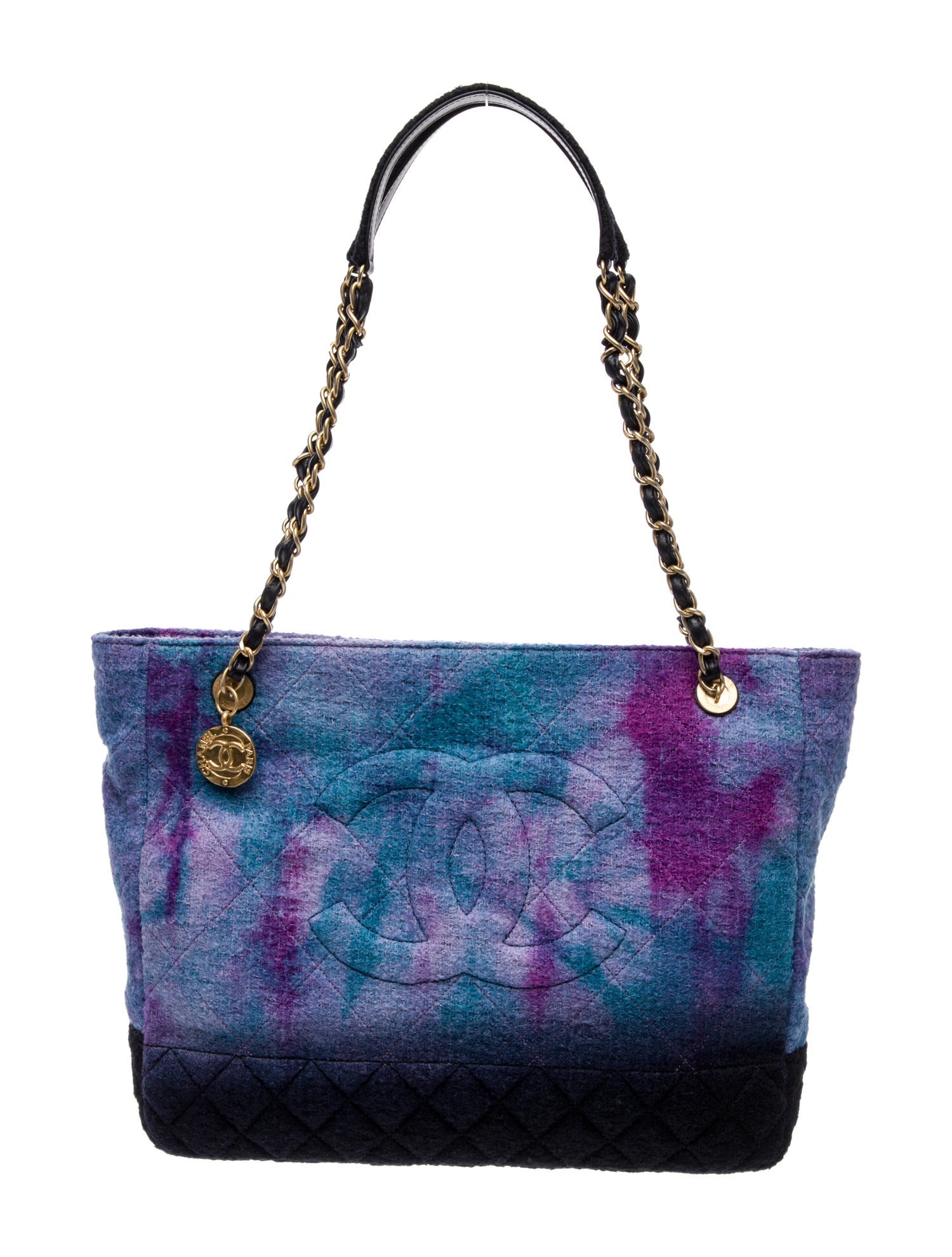 Chanel Tie-Dye Tweed Timeless Tote
