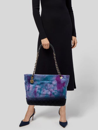 Chanel Tie-Dye Tweed Timeless Tote
