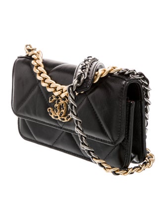 Chanel 19 Flap Phone Holder w/ Chain