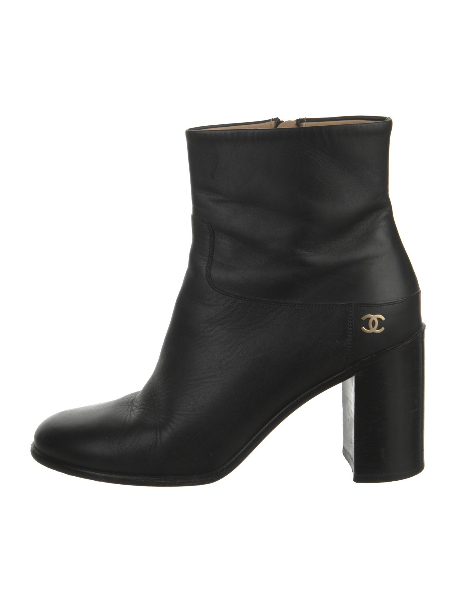 Chanel 2016 Interlocking CC Logo Boots