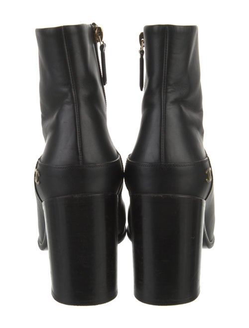 Chanel 2016 Interlocking CC Logo Boots