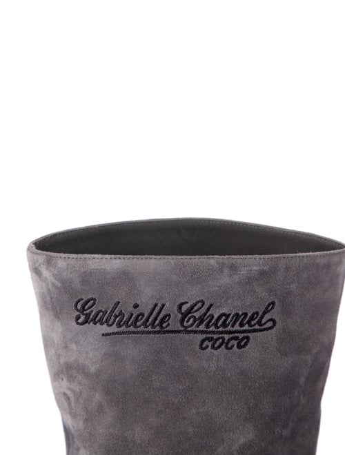 Chanel 2017 Interlocking CC Logo Boots