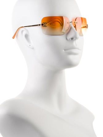 Chanel Square Gradient Sunglasses