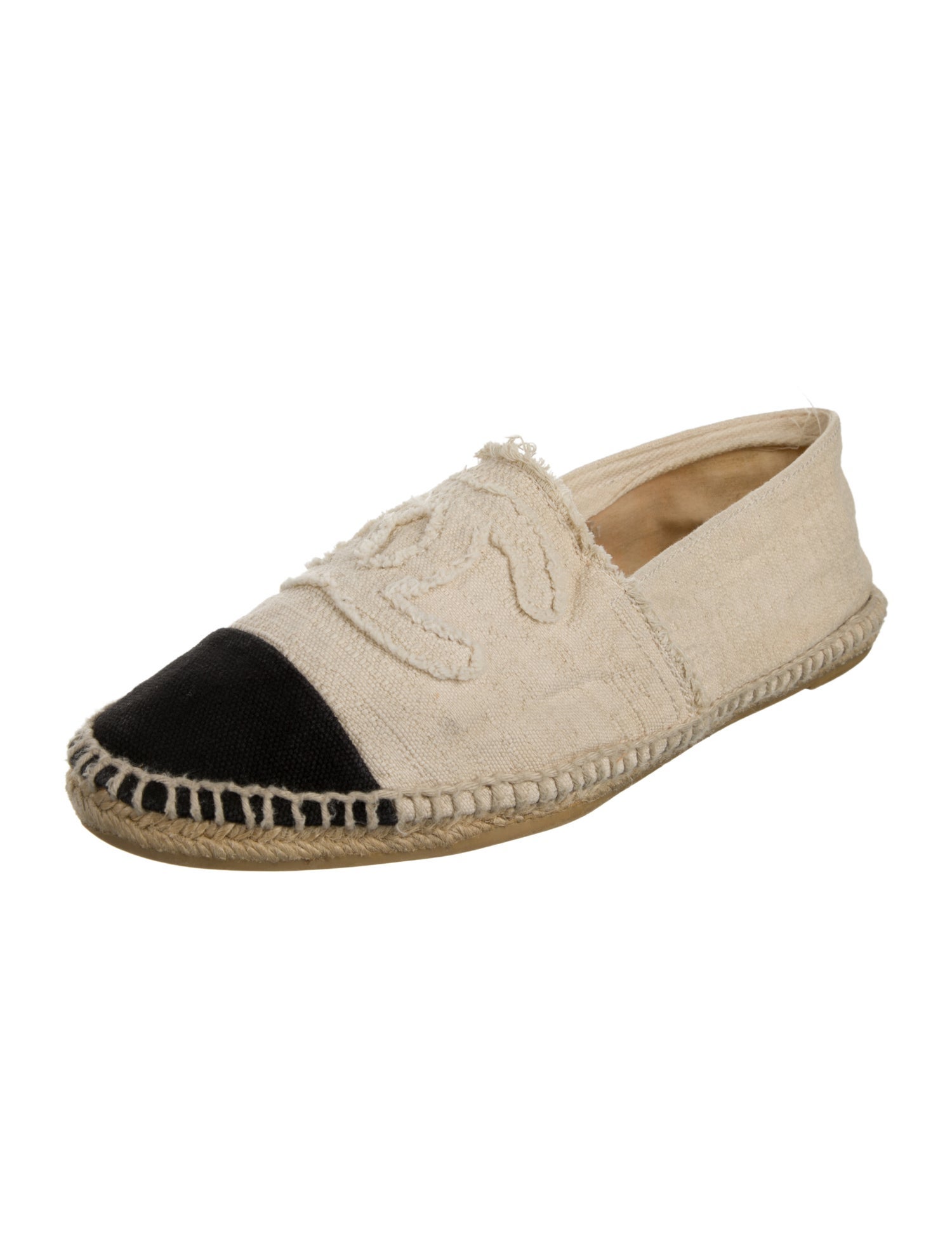Chanel Vintage Canvas Espadrilles