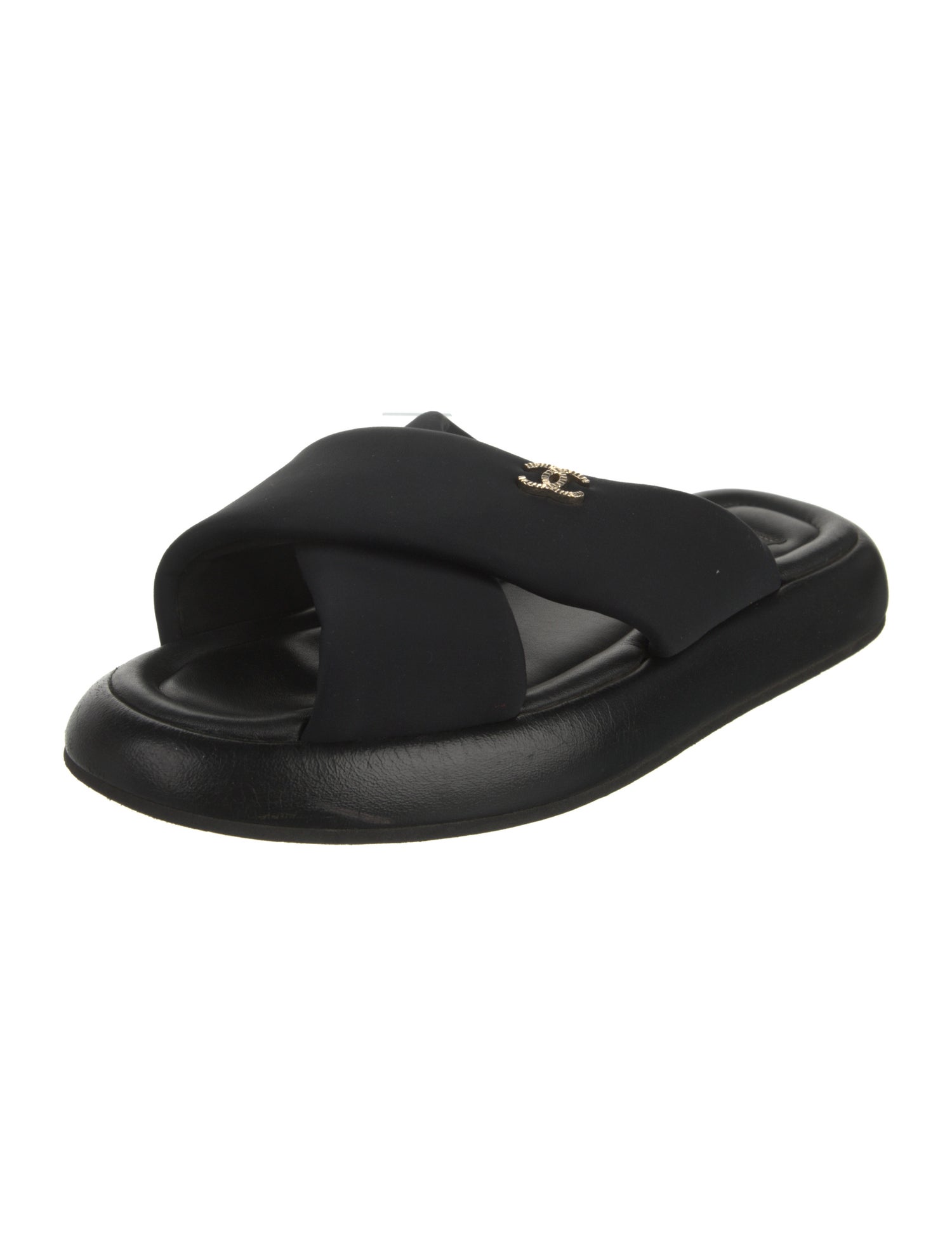 Chanel 2022 Interlocking CC Logo Slides