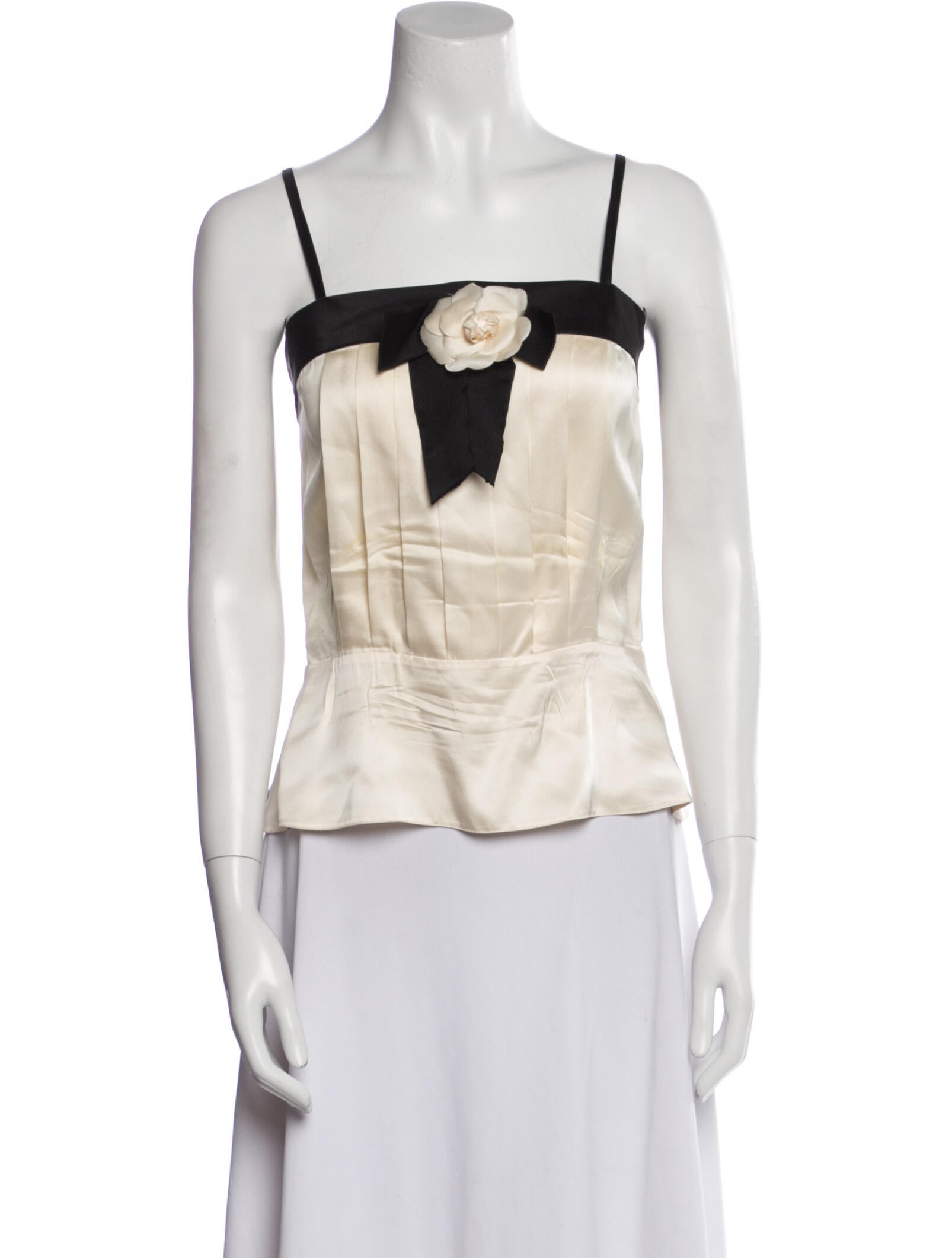 Chanel Vintage 1990 Crop Top