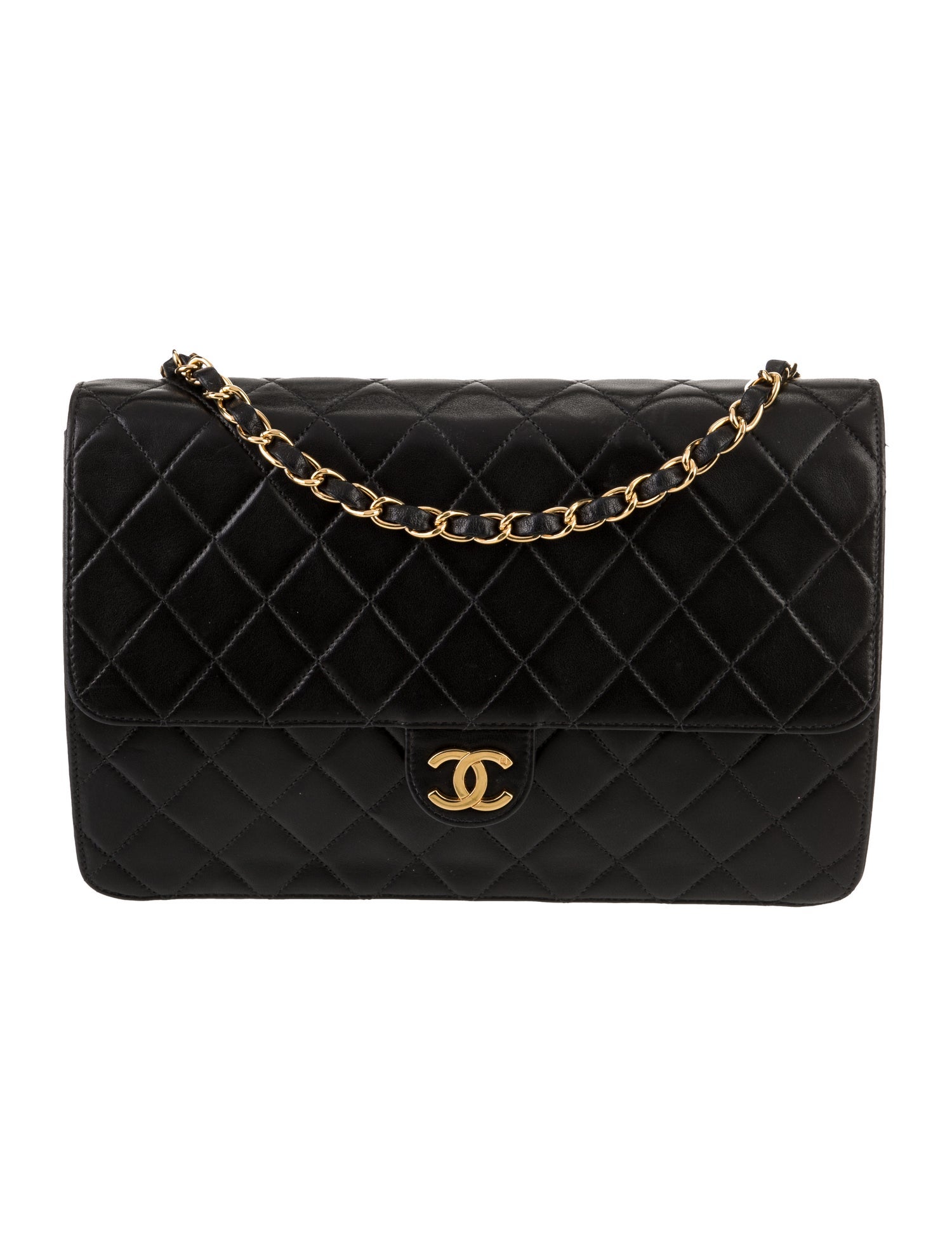 Chanel Quilted CC Flap Bag
