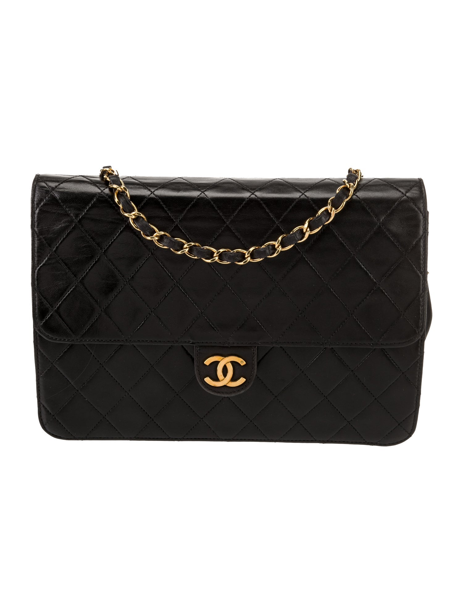 Chanel Quilted CC Flap Bag