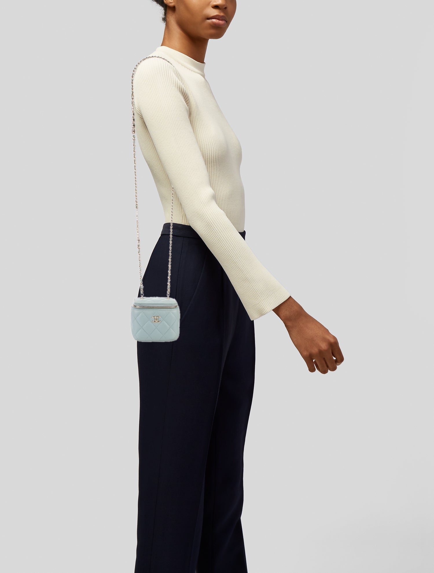 Chanel Mini Vanity Case w/ Chain