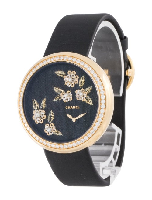 Chanel Mademoiselle Privé Camélia Lesage Watch
