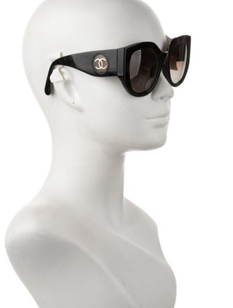 Chanel 2025 Interlocking CC Logo Sunglasses