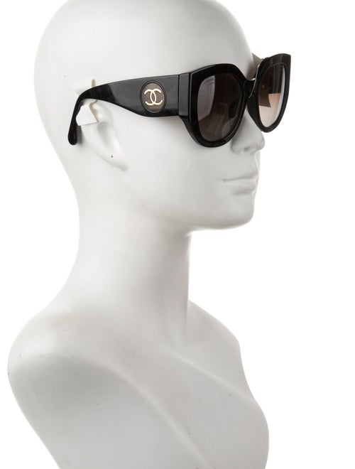 Chanel 2025 Interlocking CC Logo Sunglasses