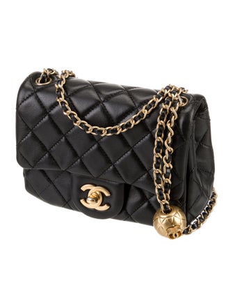 Chanel Mini Square Pearl Crush Flap Bag